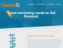 Tablet Screenshot of centriciq.com